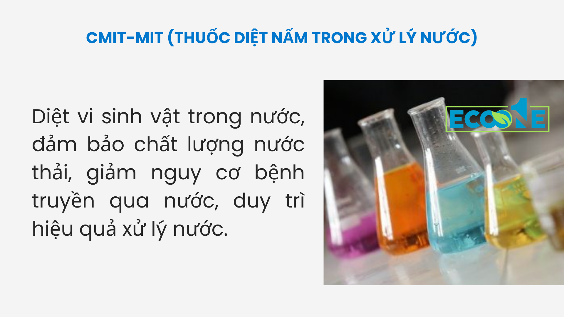 CMIT-MIT (Thuốc diệt nấm trong xử lý nước)